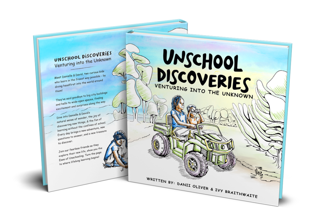 Unschool Discoveries Hardcover Children's Picture Book | Signed by Author